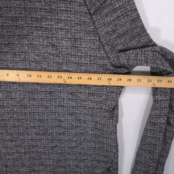 Lululemon x Soul Cycle Surge Warm Pullover Mens M Black Skull Crossbones 1/4 Zip - Picture 8 of 10